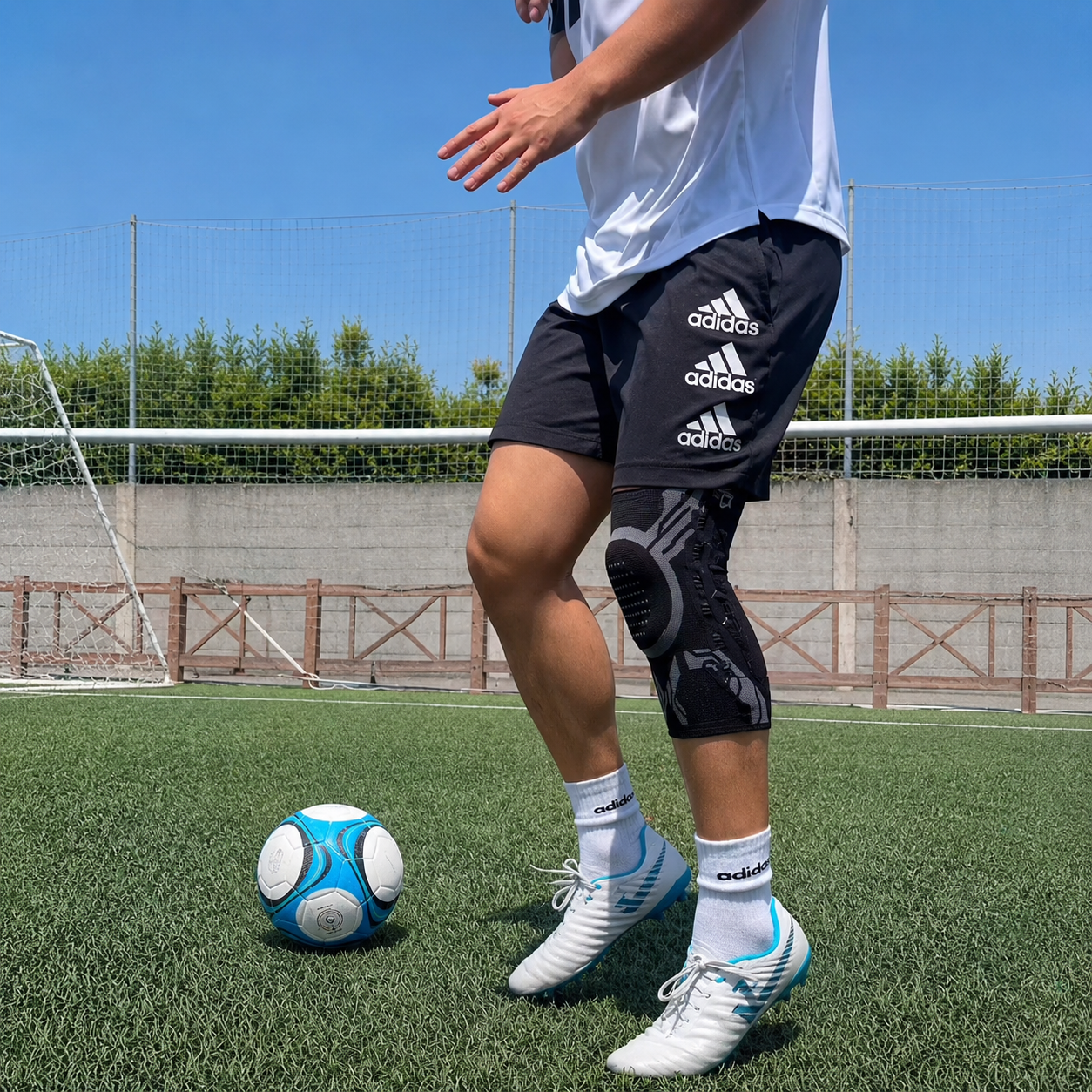 Adjustable Twist-to-Fit Knee Brace
